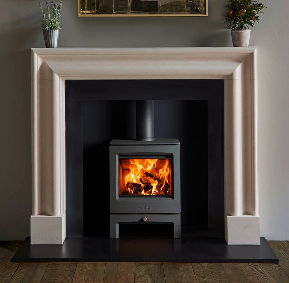 Inside The Fireplace Company's Taunton showroom — fires and fireplaces on live display